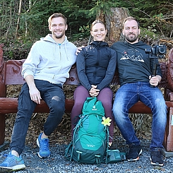 Dreh-Team zum touristischen Imagefilm